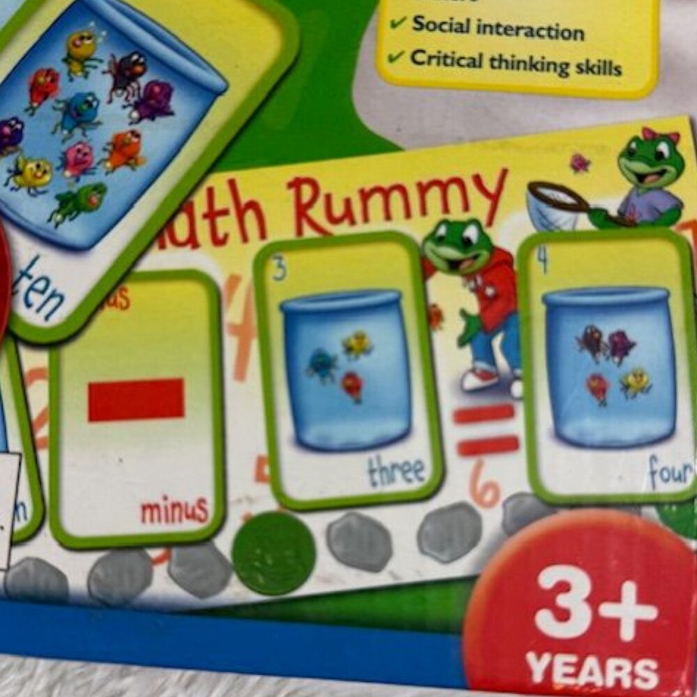 LeapFrog My Card Games Alphabet Go Fish + Math Rummy - Picture 5 of 16
